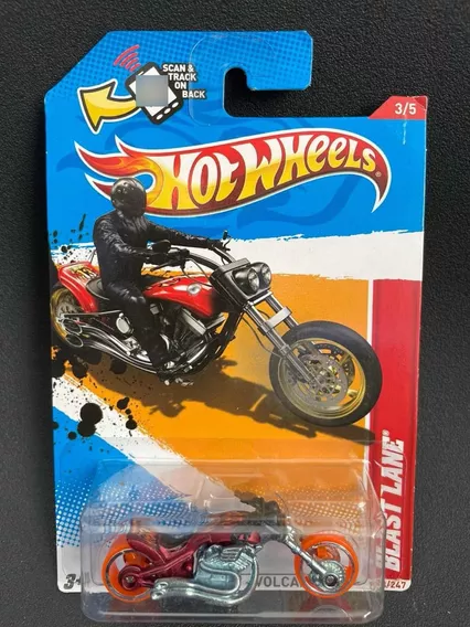 Hot Wheels Moto Blast Lane Del Año 2012, Modelo A Elegir