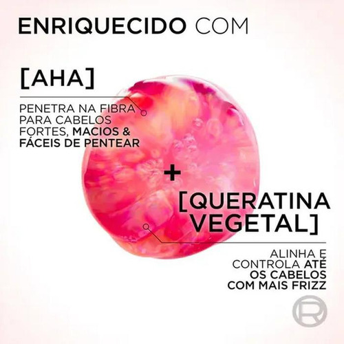 Condicionador Elseve Liso Dos Sonhos Aha + Queratinavegetal