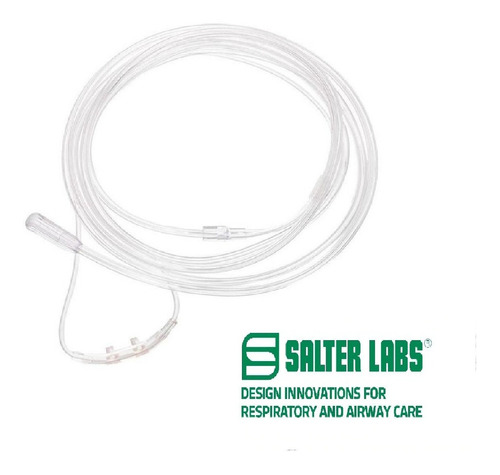 Puntas -canula Nasal 2 Metros Adulto Marca Salter Labs