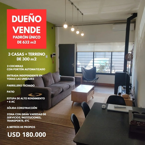 Imagen 1 de 30 de Dueño Vende - Tres Casas Recicladas En Pu, Ideal Inversionista O Familia Grande