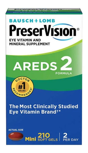 Preservision Areds 2 Vitaminas Version 210 Softgels Oferta