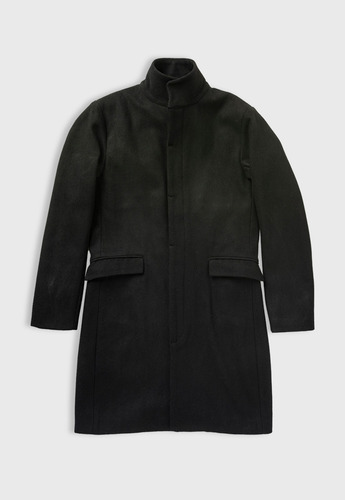 Imagen 5 de 5 de Abrigo Hombre Calvin Negro New Man Fw 2022