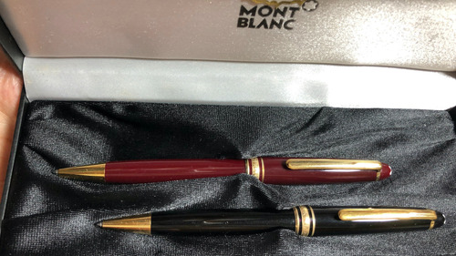 Bolígrafos Montblanc Meisterstuck Black & Bordeaux Originals