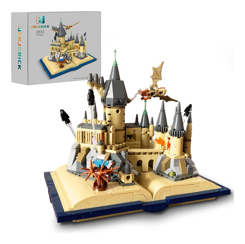 Set De Construcción De Juguetes Enjbrick Harry Castle Book,