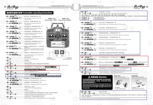 Heng Long Tk7.0 1/16 Escala Radio Control Remoto Us M4a3 ...