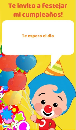 Invitaciones Para Cumpleaños (leer Desc)