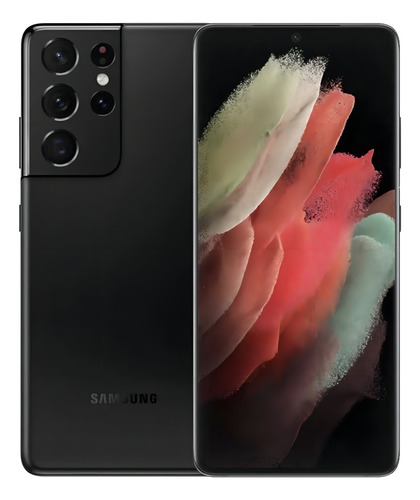 Samsung Galaxy S21 Ultra 5G 5G Dual SIM 256 GB phantom black 12 GB RAM - Aceptable (Reacondicionado)
