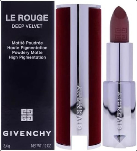 Lápiz Labial Mate De Terciopelo Profundo Givenchy Le Rouge -