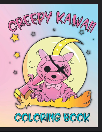 Libro: Creepy Kawaii Coloring Book Pastel Goth Edition: A Ho