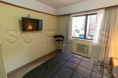 Imagem 15 de 15 de Flat Estilo Residencie, A Poucos Metros Da Av. Faria Lima E Nove De Julho - Sf30227