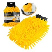 Comprar Luva Esponja De Microfibra  P\u002F Limpar Pneu Carro Moto Vonder