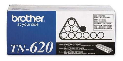 Toner Brother Tn620 Negro 3000 Páginas