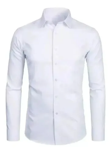 Camisa Blanca Hombre | MercadoLibre 📦