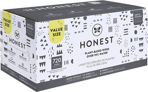 The Honest Company Wipes, Pattern Play, 720 Count