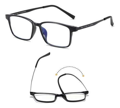Lentes Para Computadora Lentes Luz Azul Unisex Ligeros