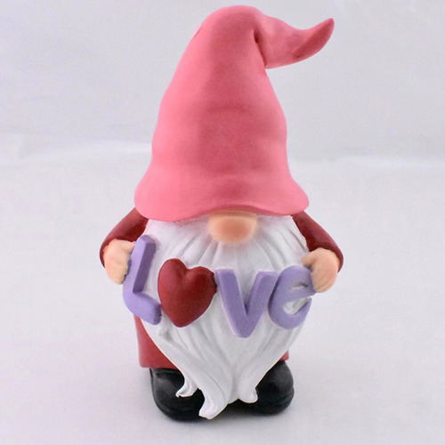 Molde De Silicona Para Velas, Bonito Yeso Enano Con Forma De