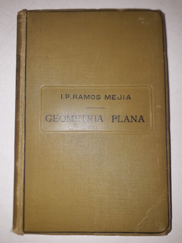 Elementos De Geometría Tomo 1 Geometría Plana - Ramos Mejía 