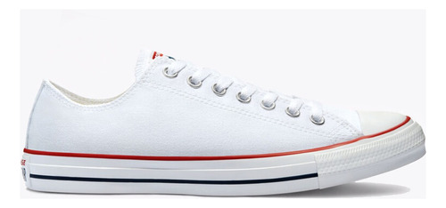 Tenis Converse All Star Chuck Taylor Low Top color optical white - adulto 7 US
