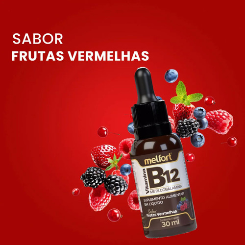 Vitamina B12 Metilcobalamina + Vitamina D3 Com Vitamina K2