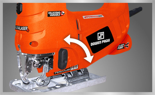 Imagen 4 de 11 de Sierra Caladora Manual 100 Mm 800 W Dowen Pagio 9993621