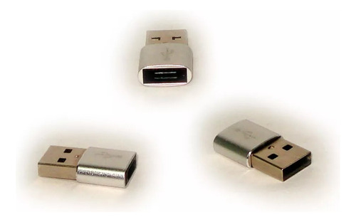 Convertidor Tipo-c Hembra A Usb Macho Pack De 3 Pzas Otiesca