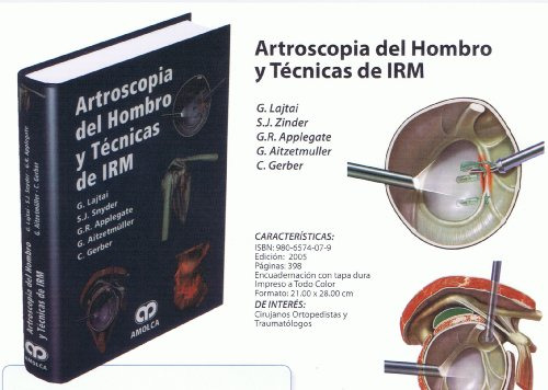 Libro Artroscopia Del Hombro Y Técnicas De Irm De G Latjai S