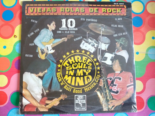 Three Souls In My Mind Lp Viejas Rolas Del Rock (sellado) W