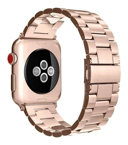 Correa Acero Fintie Compatible Con Apple Watch 44mm Bronce