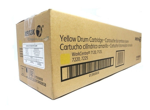 Workcentre 7120 7225 Xerox Tambor Amarillo Factura 013r00658