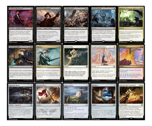 Deck Vampire Commander Vampire Vampire Edgar Markov Mardu Ne