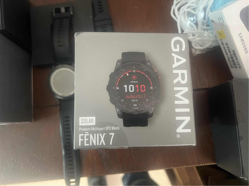 Reloj Garmin Fénix 7 Solar En Caja Gps