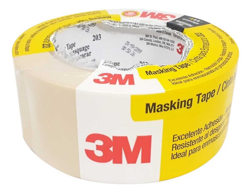 24pz-3m 203 Masking Tape 0.048 X 50m Profesional