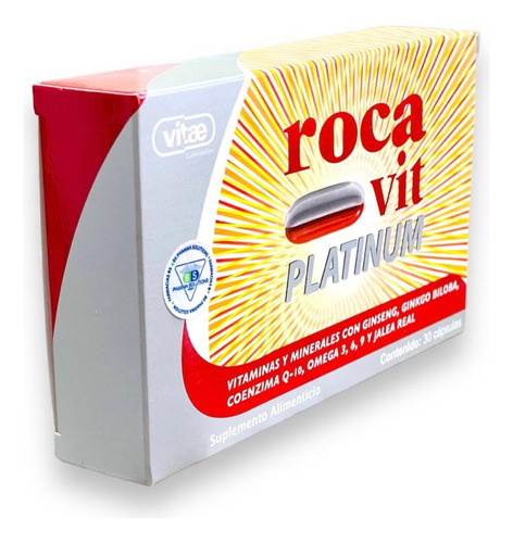 Rocavit Platinum C/30 Cápsulas / Vitaminas Y Minerales