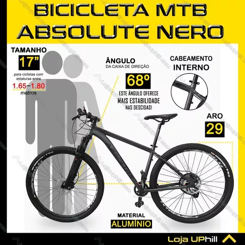 Bike Mtb Aro 29 Absolute 12v Freio Hidráulico +brinde