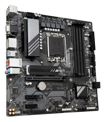 Placa Madre Gigabyte B760m Ds3h Lga1700, Ddr5, M.2, Microatx