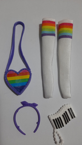 Barbie Accesorios Para Muñeca Barbie 10 Pzas. (Usado)