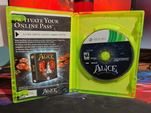 Alice Madness Return Xbox 360 (Reacondicionado)