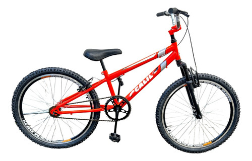 Bicicleta Aro 24 Infantil Calil Bike Menino Aero Suspensão 