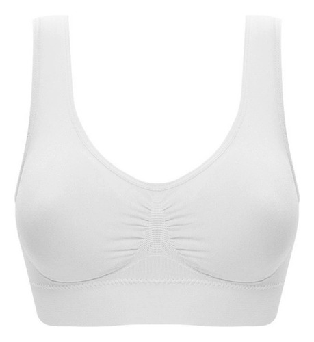 Sujetador Deportivo M Pure Color Plus, Talla Grande, Delgado