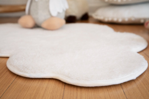 Imagen 3 de 7 de Alfombra Infantil Palette Nube Para Nursery De Corderito