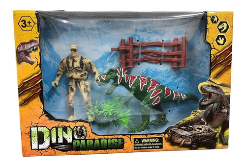 Set Dinosaurio Con Figura Y Accesorios 7838