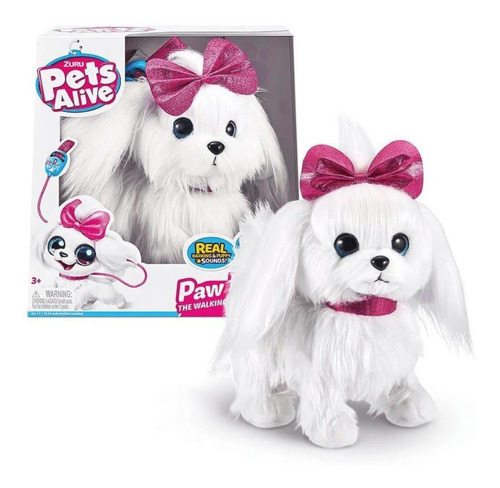 Cachorrinha De Passeio Lil Paw Paw Pets Alive 3+1210 Candide