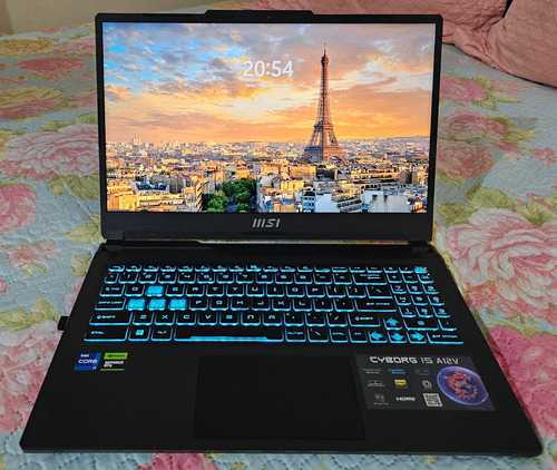 Notebook Rtx 4060 8gb, Core I7 12650h, 16gb, Ssd 1tb Cyborg Preto (Usado)
