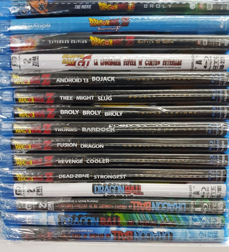 Dragon Ball, Z Y Super Peliculas Blu Ray Latino (Usado)
