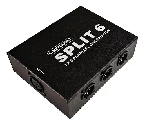Xlr Splitter - Bocina De Audio (6 Niveles)
