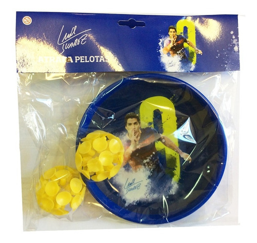 Atrapa Pelota Juego De Playa Luis Suarez Azul