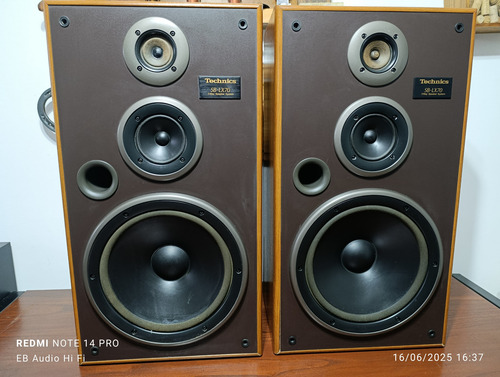 Bafles Parlantes Technics Sb Lx 7 Originales Impec En Caba Madera (Usado)