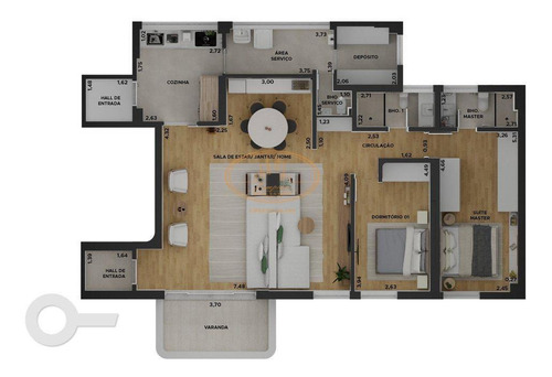 Apartamento Com 2 Dormitório(s) Localizado(a) No Bairro Vila Olímpia Em São Paulo / São Paulo - 5874:911040