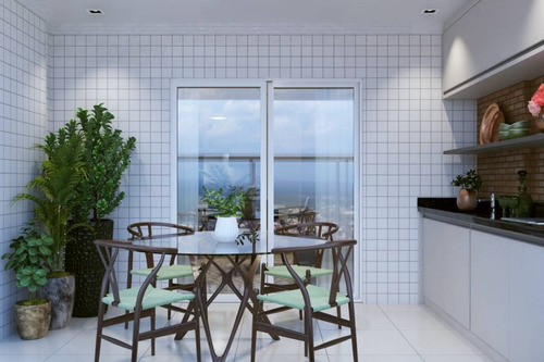 Imagem 2 de 19 de Apartamento, 1 Dorms Com 50.39 M² - Guilhermina - Praia Grande - Ref.: Rgv1024 - Rgv1024