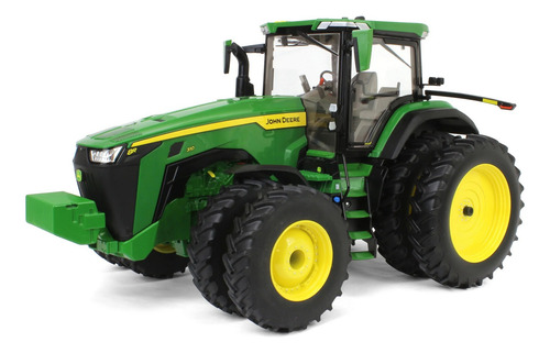 1:16 Tractor John Deere 8r 310 Con Dobles Ertl Prestige Verde